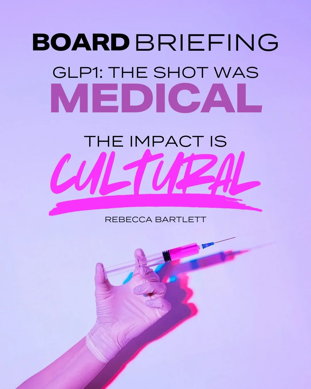 What happens when a health intervention turns into a cultural signal&mdash;one loaded with meaning, connotation, and judgment?

Member Rebecca Bartlett breaks down how marketers must crack two codes at once: how to speak to their audience, and how to