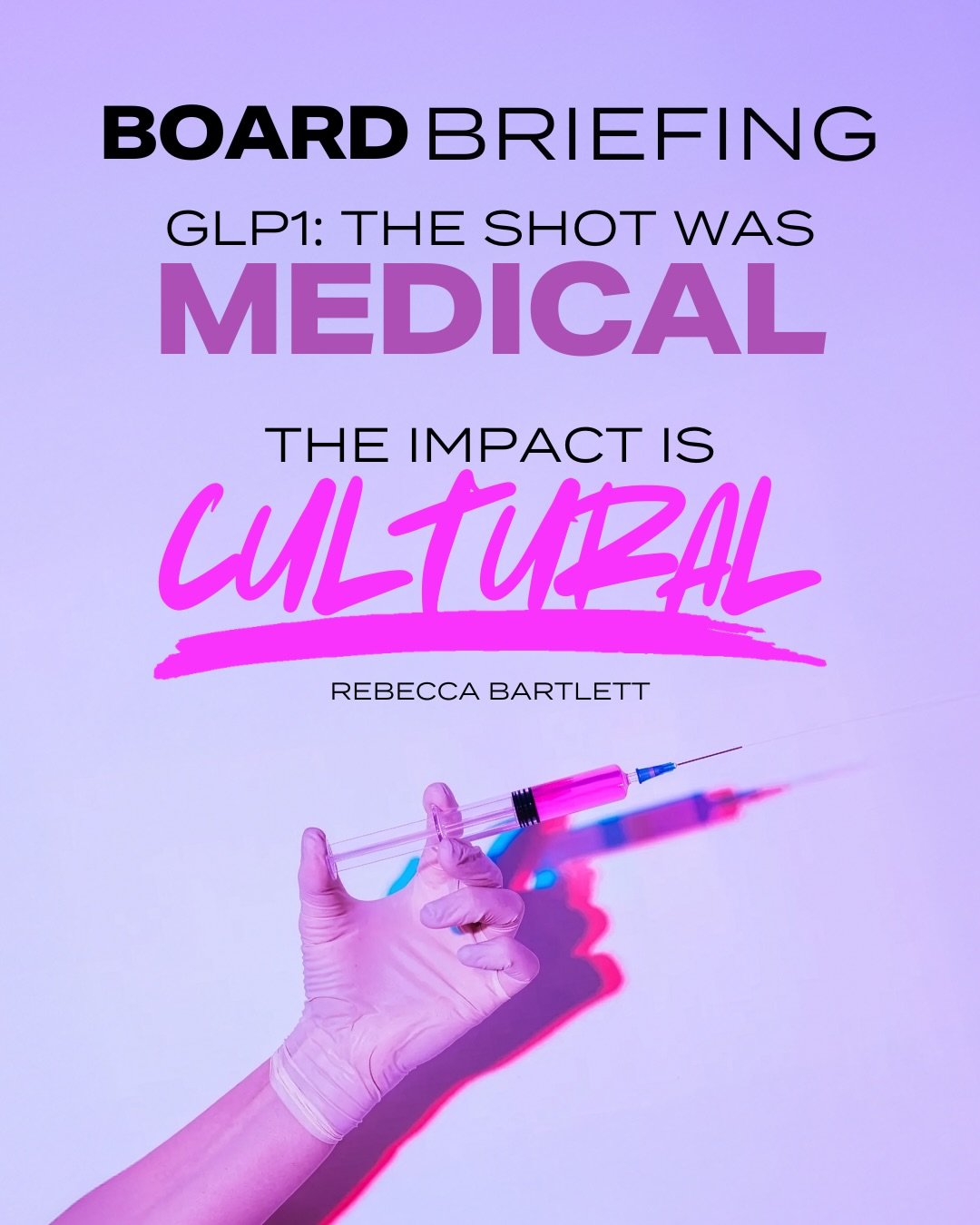 What happens when a health intervention turns into a cultural signal&mdash;one loaded with meaning, connotation, and judgment?

Member Rebecca Bartlett breaks down how marketers must crack two codes at once: how to speak to their audience, and how to