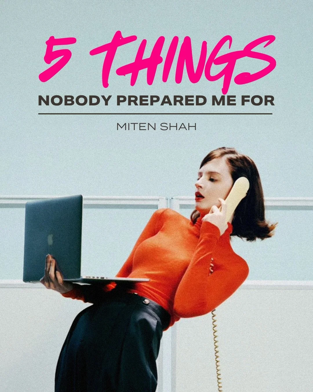 As a Founder, the moments that almost break you aren't the ones anyone warned you about. You expect the slow months, but can you identify a faux plateau from a real one?

Shopify Expert &amp; BOARD Member Miten Shah shares five things that he learned