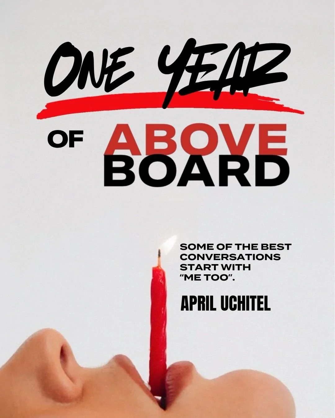 Channeling our inner Taylor Hansen Swift and celebrating 13 months of ABOVE BOARD.

85 posts in. Every one of them raw, unfiltered, and written the way we actually talk to each other. This lookback from BOARD Founder &amp; CEO April Uchitel is a tast