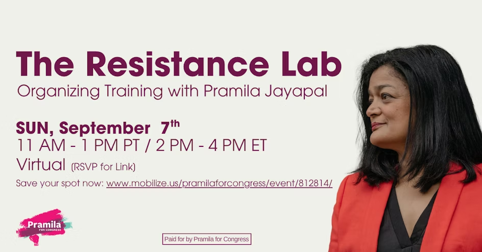Pramila ZOOM Resistence Lab