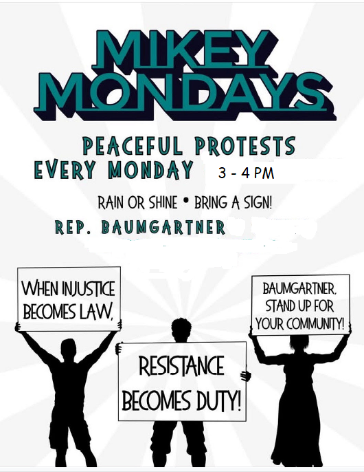 Mikey Mondays Recurring Event (Spokane Indivisible)