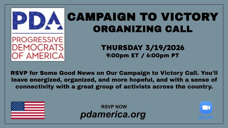 PDA Campaign For Victory Team Mtg(ZOOM)