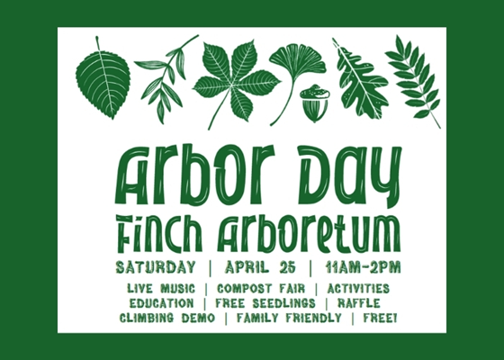 Arbor Day at Finch Arboretum