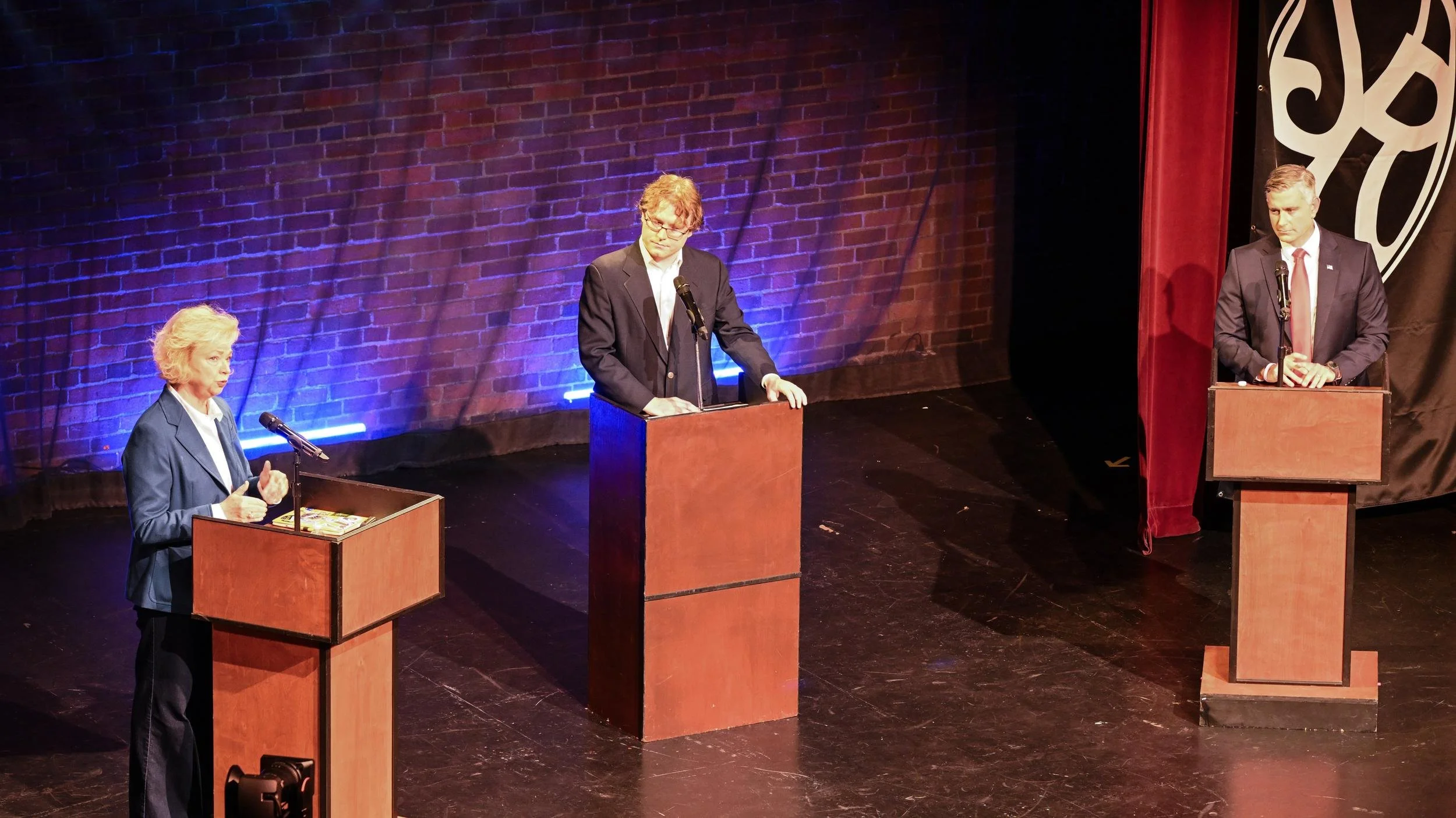 Spokesman-Review lined up where Conroy and  Baumgartner stand on the issues, side by side