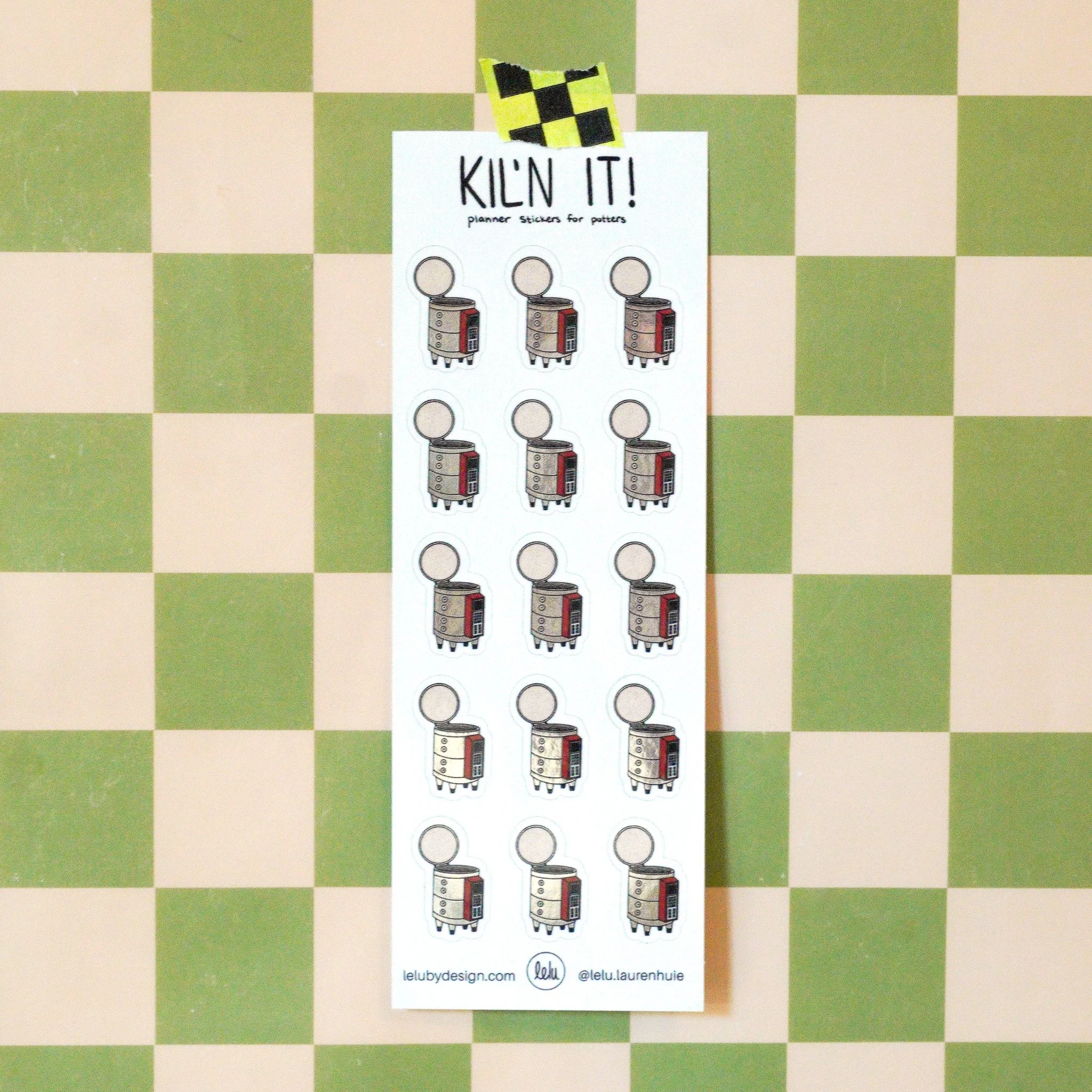 Kil'n It Sticker Sheet