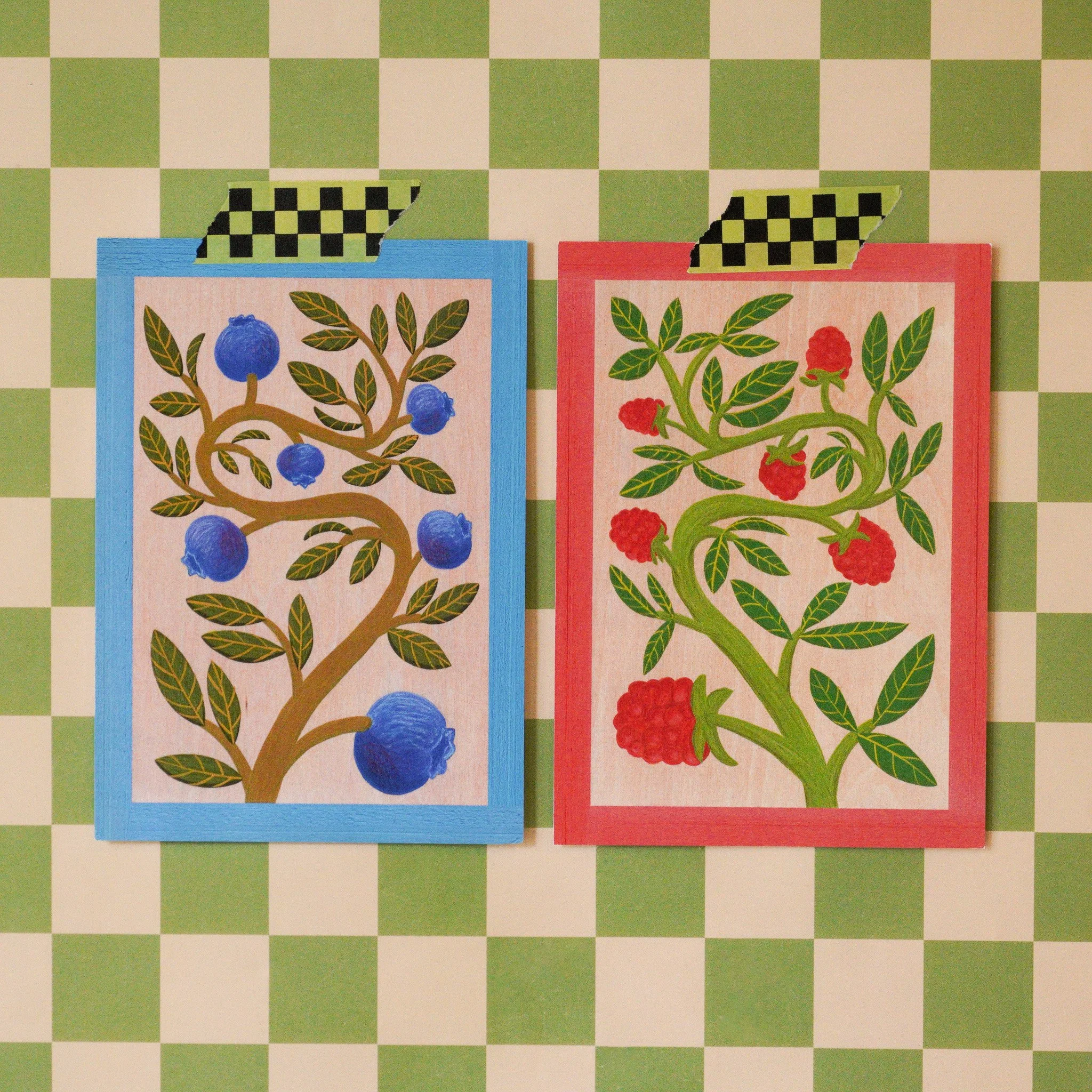 Blueberry and Raspberry Print Duo.jpg