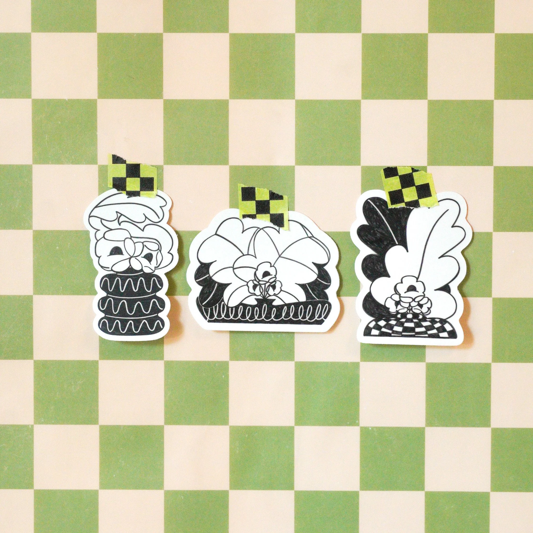 Flower Vases Sticker Pack