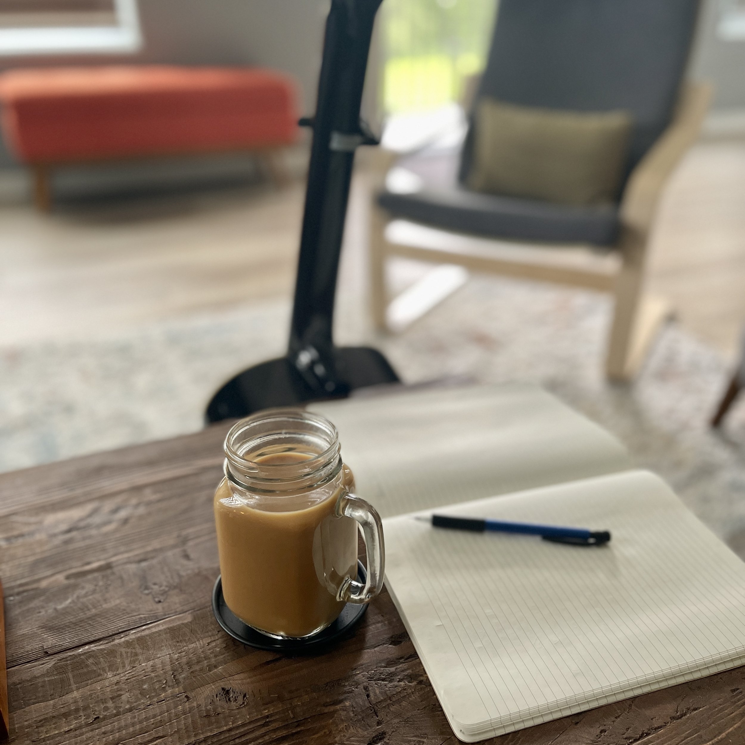 Songwriting book & coffee