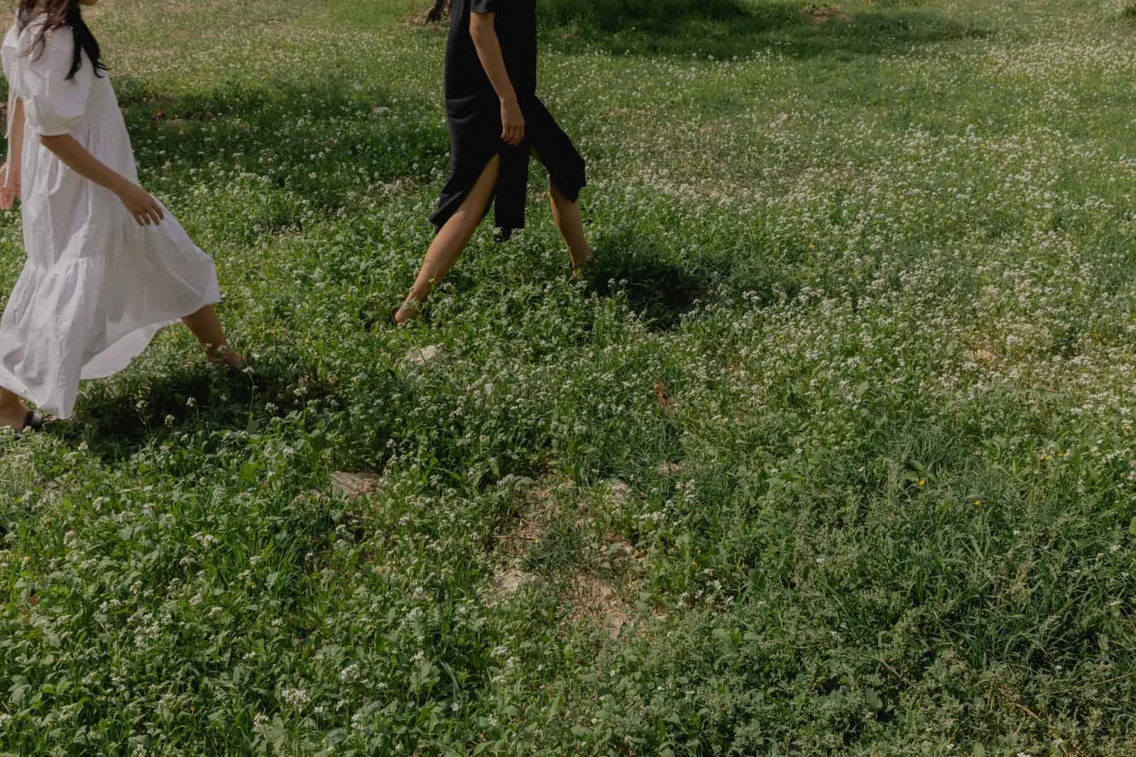 Individuals walking together after participating in a reproductive health workshop, building confidence and community through education.