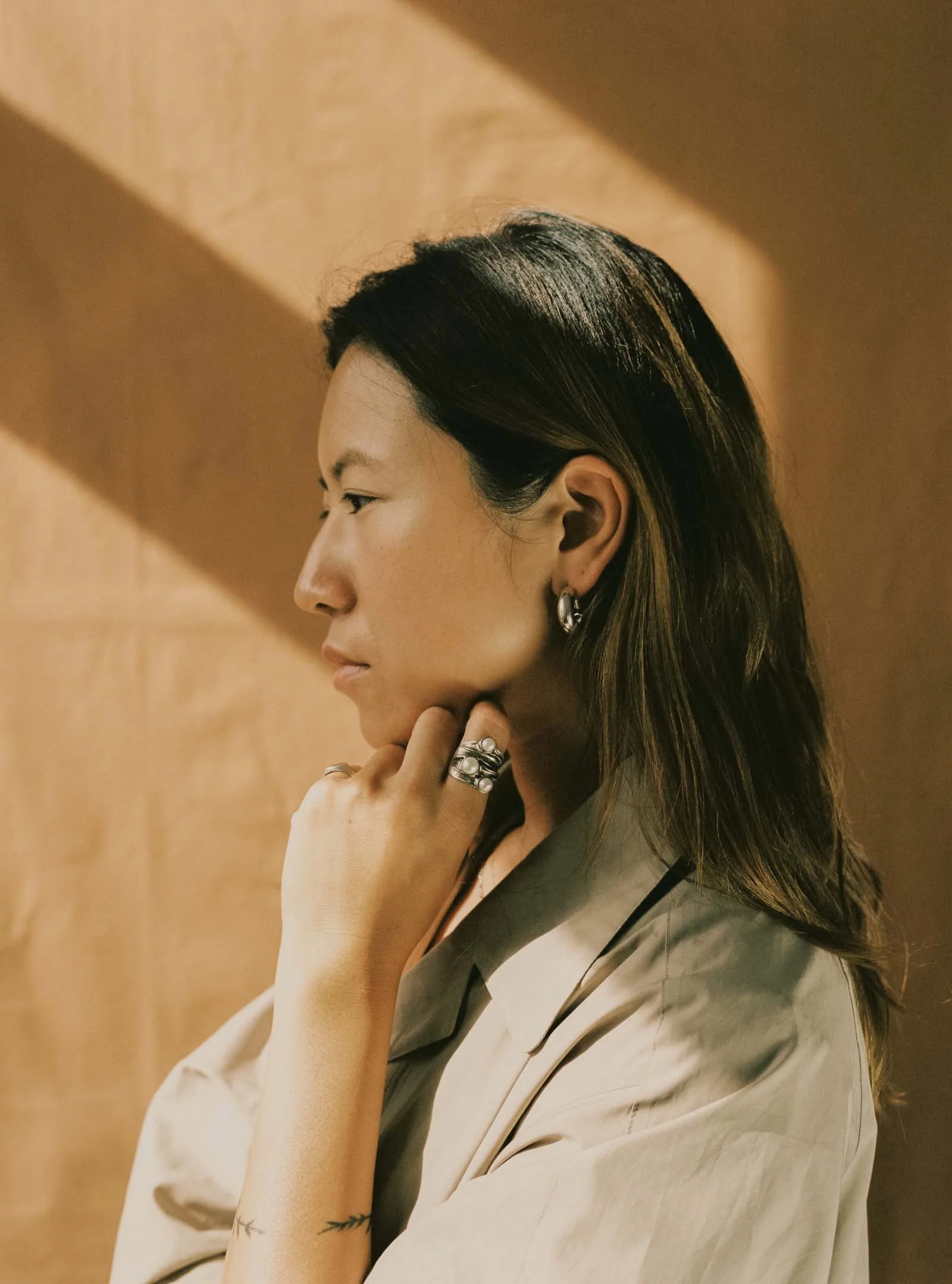 Woman navigating menopause and hormonal changes with personalized midlife wellness care.