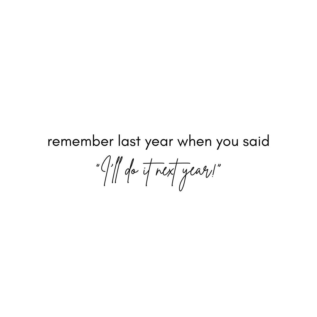 Remember how you said, &ldquo;Maybe next year?&rdquo; ⁣
⁣
Well, 2021 has begun, so here's your friendly reminder to stop scrolling, crunching numbers, and dissecting commute routes, and start getting stone cold serious about buying your first home.⁣
