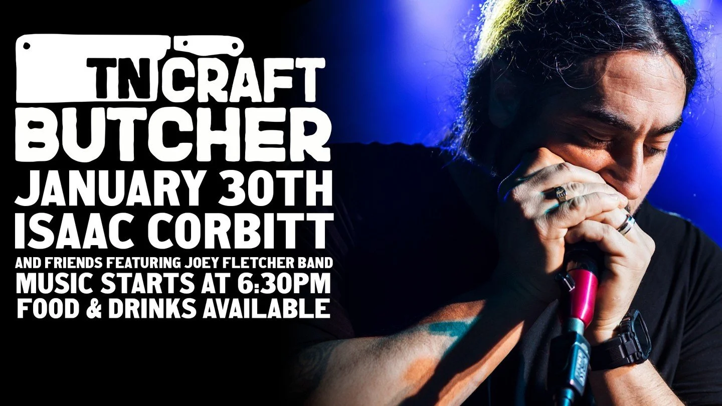 Shake off the frost and warm up this Friday at TCB with harmonica legend @isaaccorbitt &amp; friends!