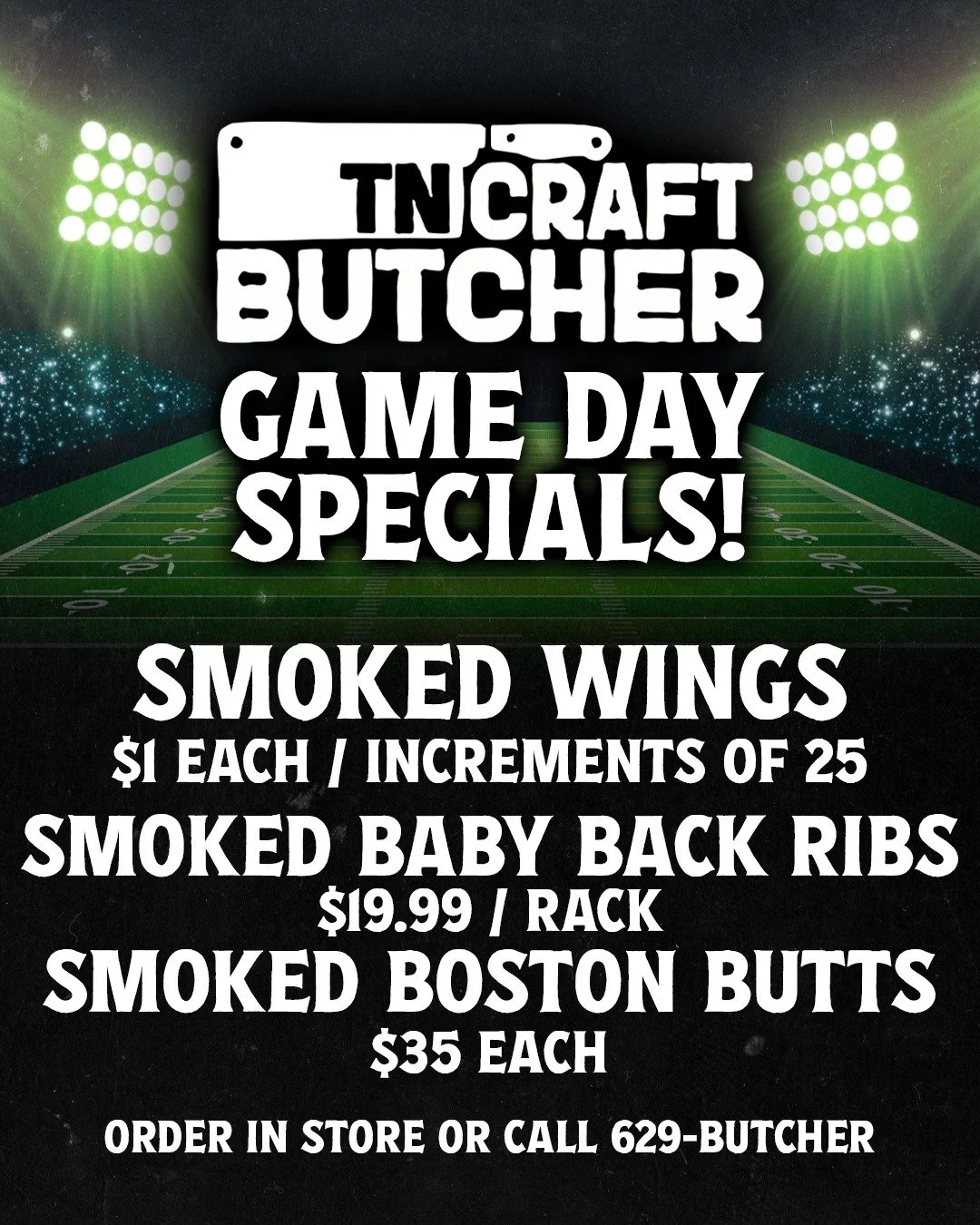 Get your Super Sunday orders in!