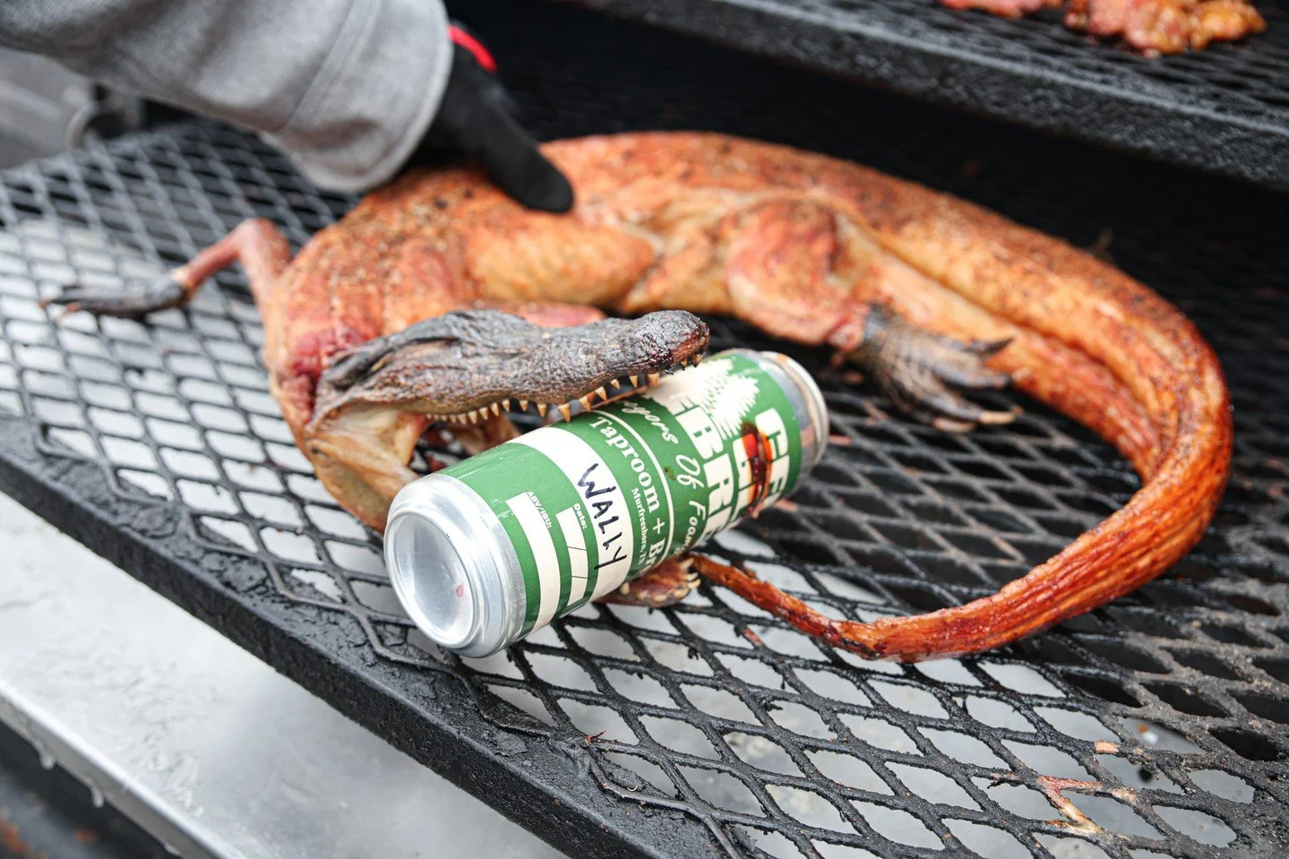 It was chilly, but we had a great time at @cedargladebrews Mardi Gras celebration!