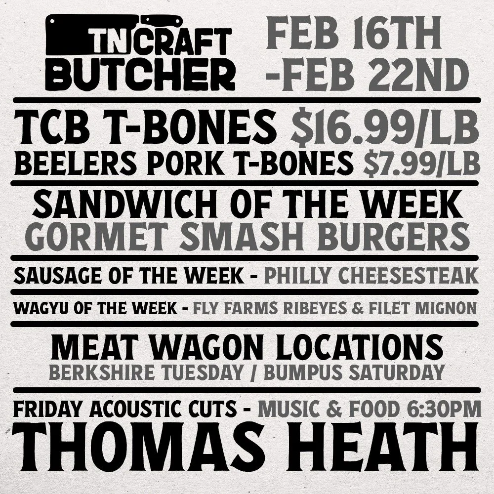 🔥 Specials this week!