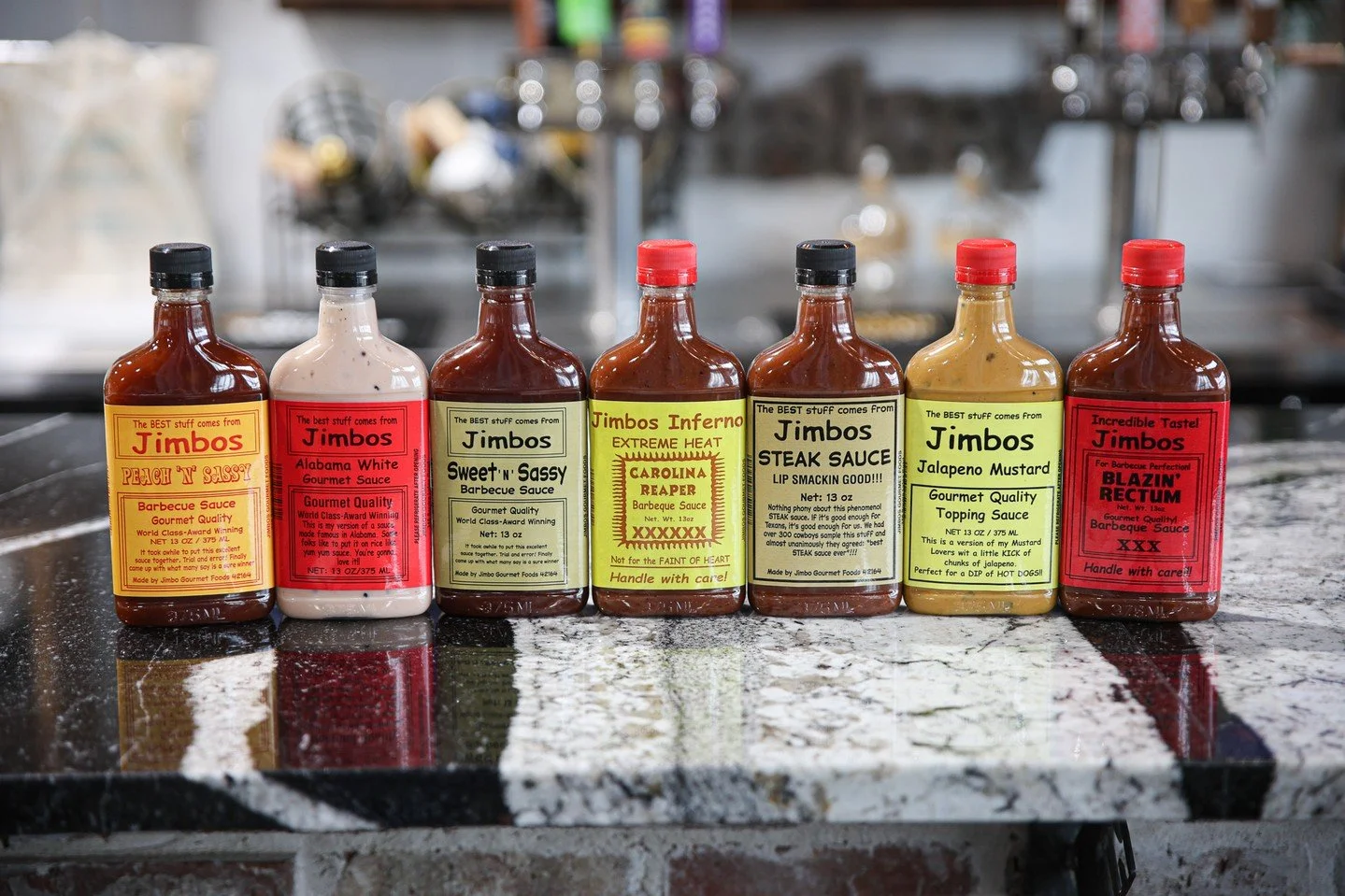 Whatever your taste, there&rsquo;s a Jimbo's Sauce for you!