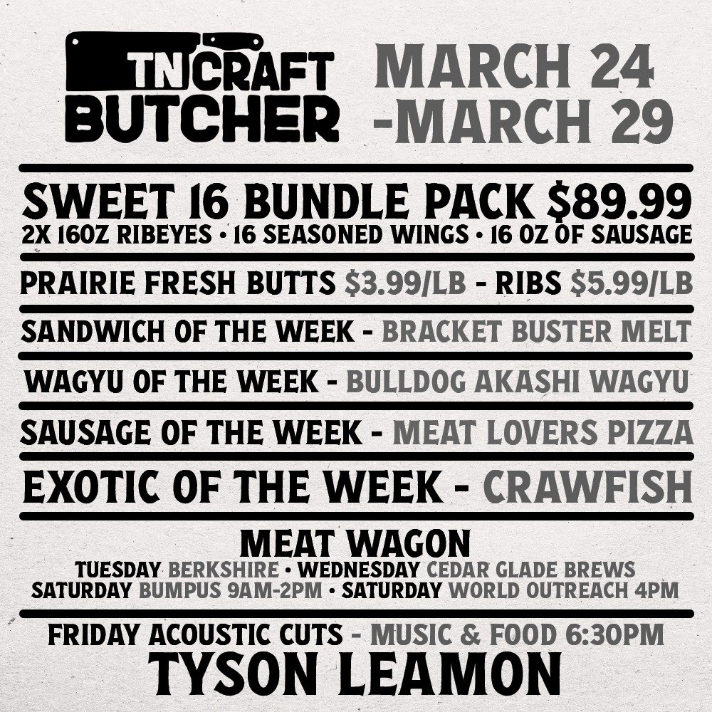 🏀 SPECIALS THIS WEEK!