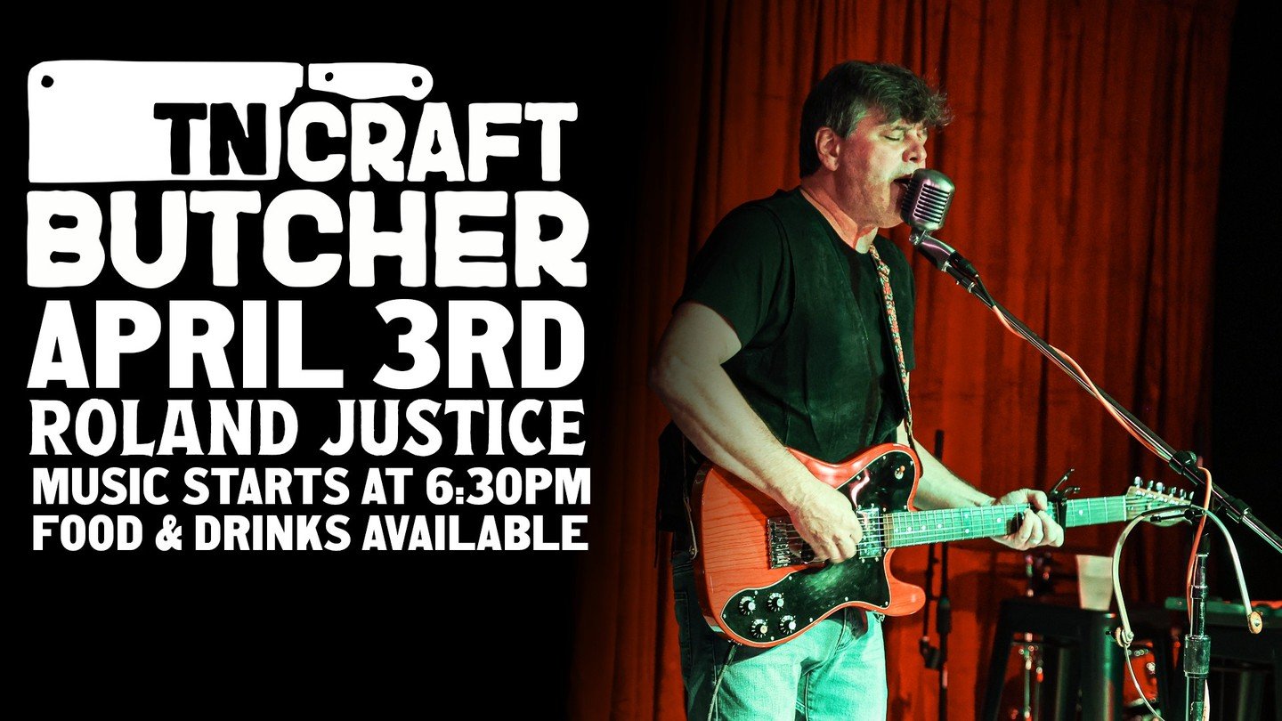 Live music this Friday with Murfreesboro&rsquo;s own @rolandjusticemusic ! See you at TCB.