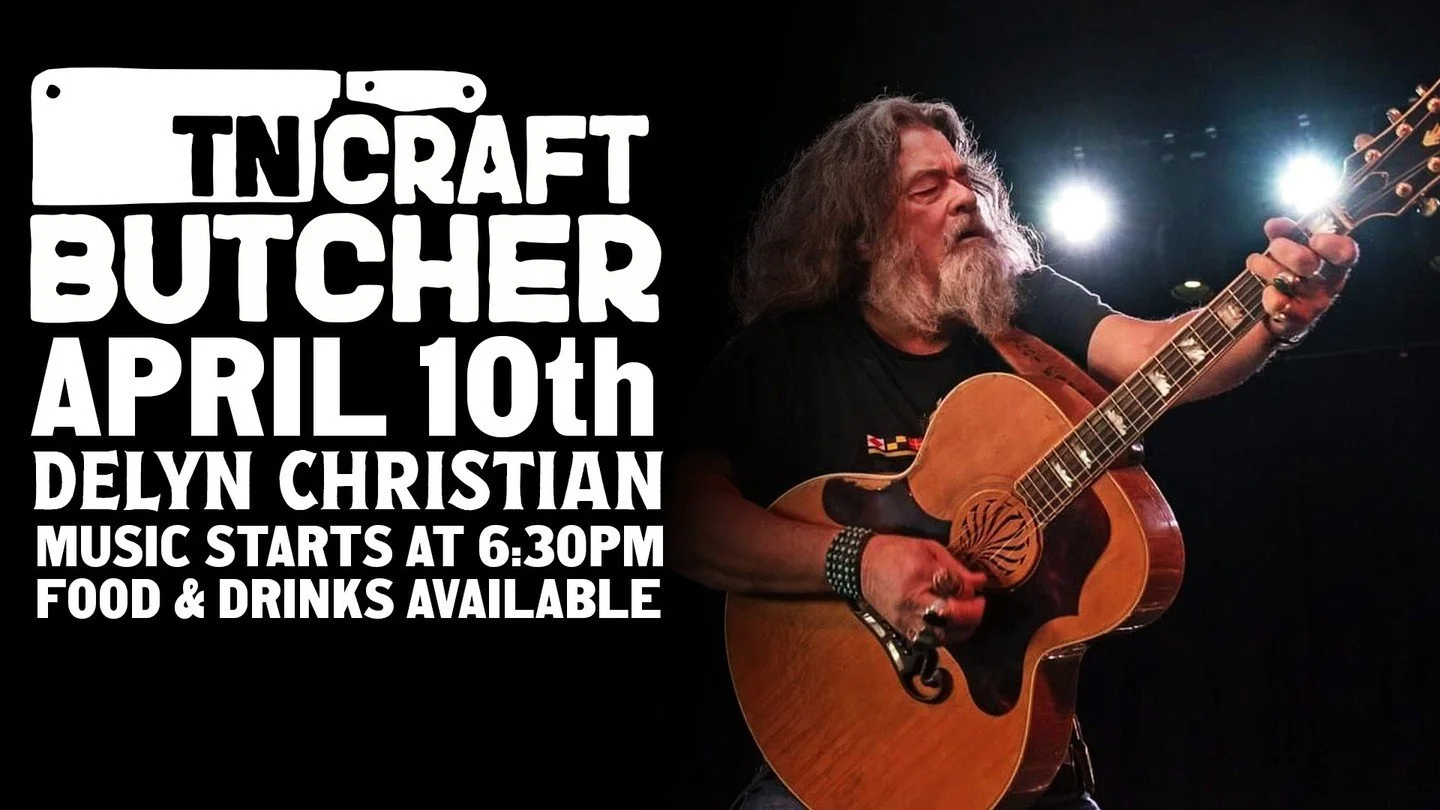 Live music TONIGHT with Deyln Christian at 6:30!