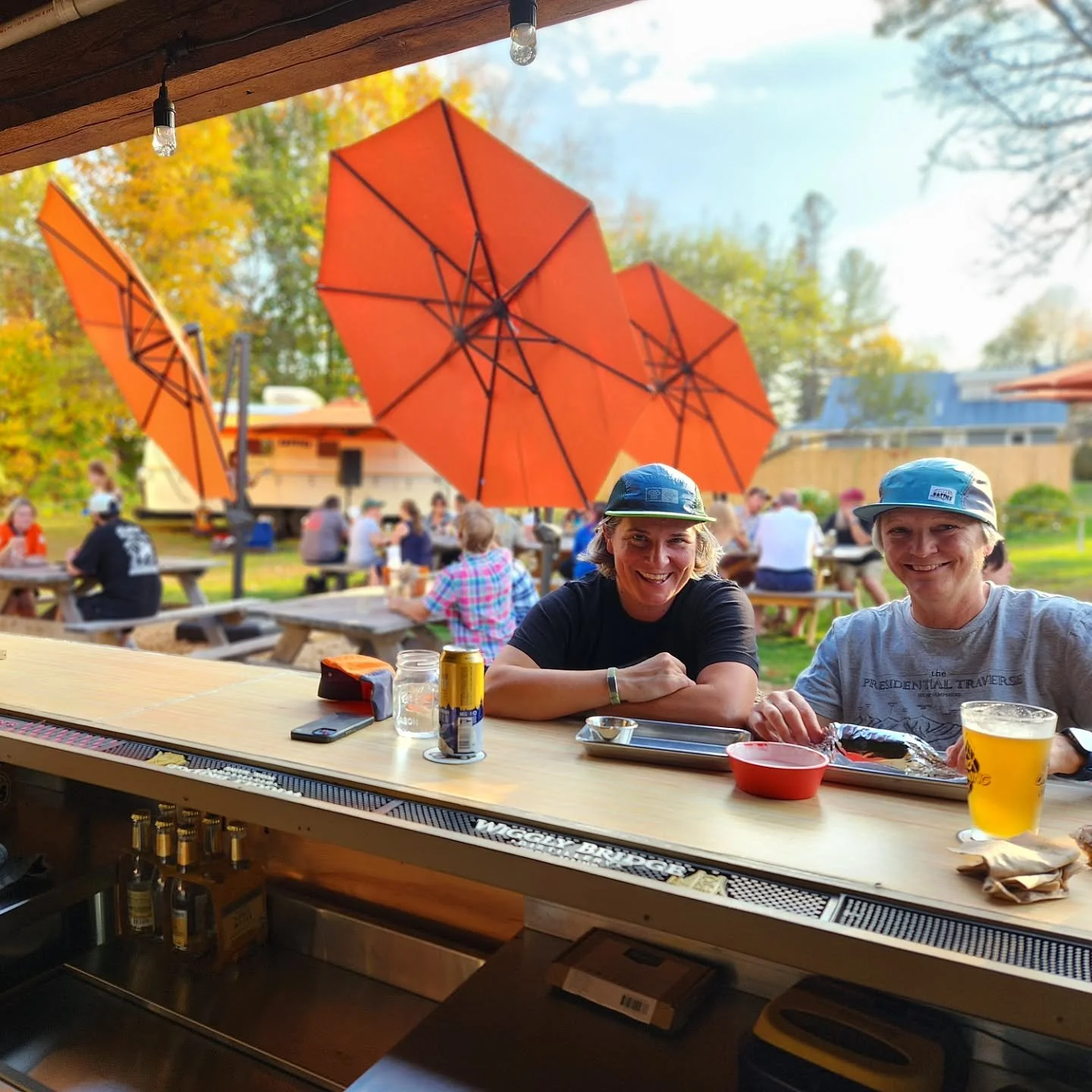 Gosh, what a difference a day makes-- Sunday vibes ☀️🌴 to winter vibes 🌨❄️. Thank you (TY TY TY)  for another rad summer here in cute little #kingfieldmaine at the #rollingfatties #snikibar! We'll be back at it December 5th at high noon! In the mea