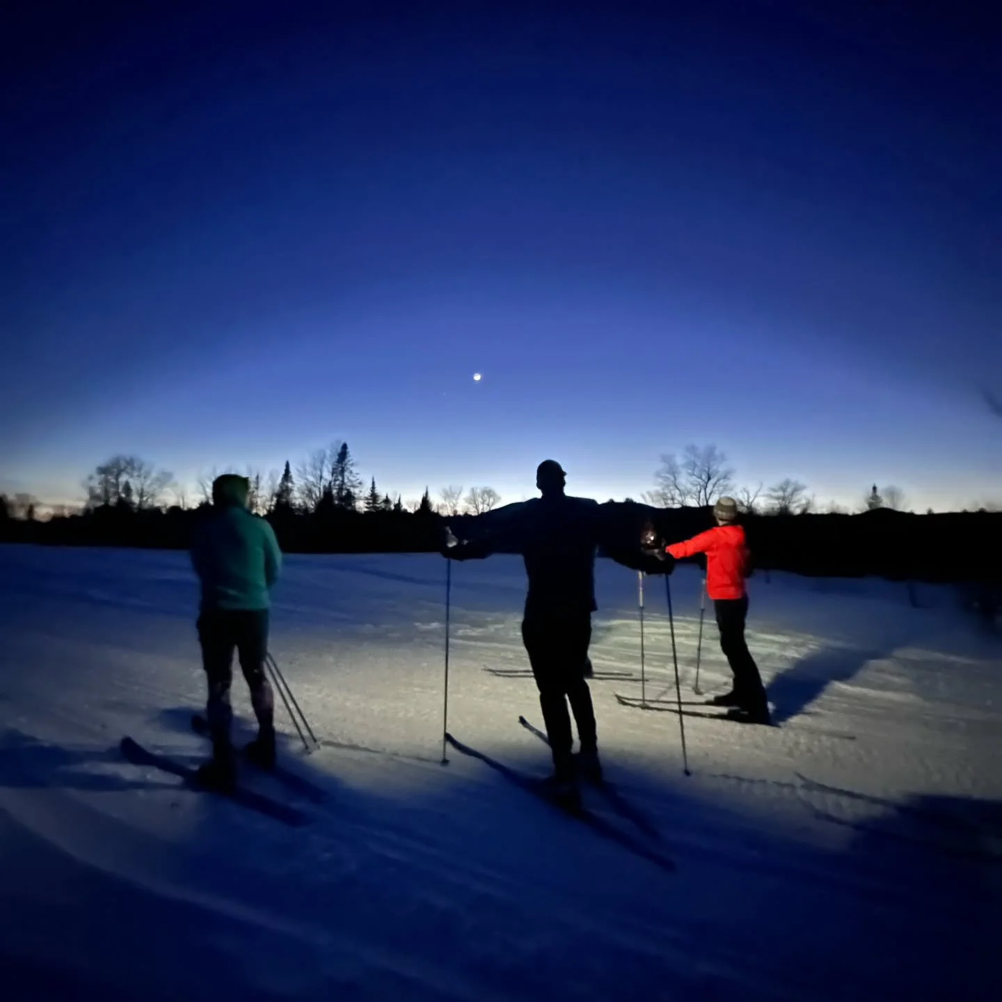 It's adventure night! Meet here at 5:30. Bring your skis and your sleds for a ski to the sliding hill in town. Woot! 🛷

Also, we'd like to shout out a big FAT Happy Birthday to Nick today! 🎉 

Conditions for all ❄️ activities are wicked good right 