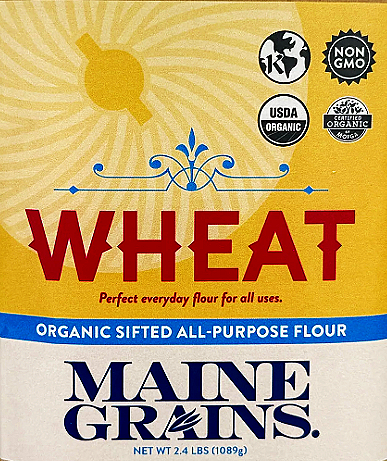 Maine Grains sifted wheat flower