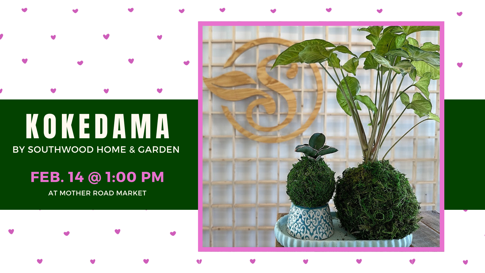 Kokedama with Southwood