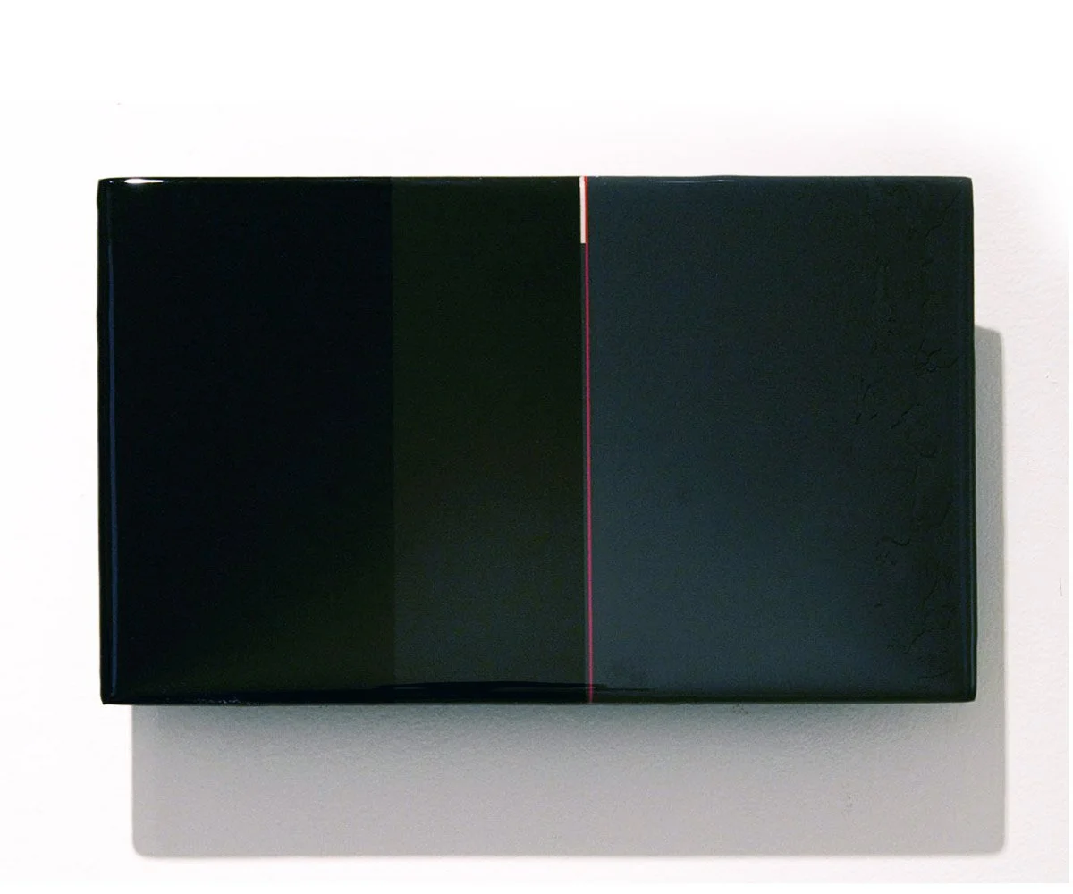 David's Bicycle, Acrylic, uv resin on panel, 7" W, 4" h, 1.5", 2006