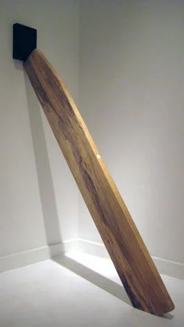 Wedged, Beech, mdf and ultra-flat latex, 65" H, 28" D, 6" W, 2009
