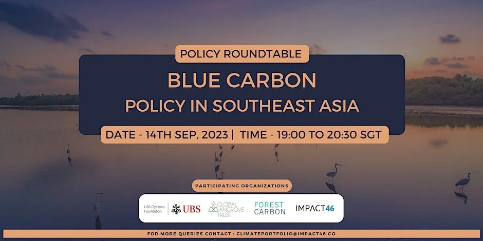 Southeast Asia Blue Carbon Policy Roundtable