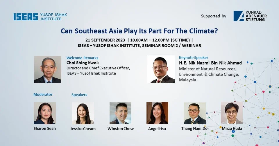 Can Southeast Asia Play Its Part For The Climate?