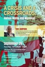 A Crisis and a Crossroads: Human Rights and Myanmar