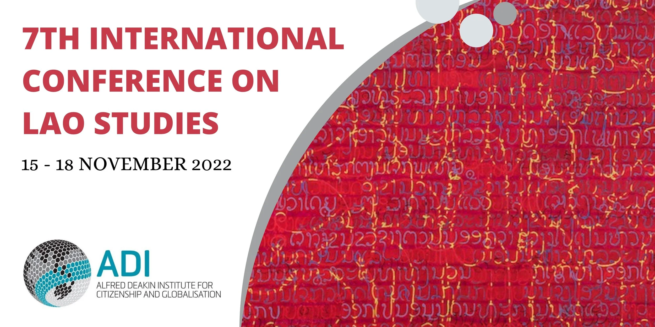 7th International Conference on Lao Studies