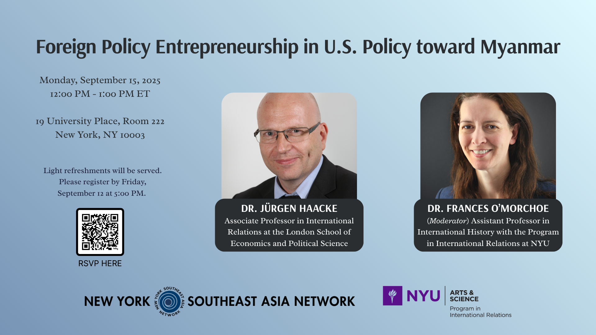 Foreign Policy Entrepreneurship in U.S. Policy toward Myanmar