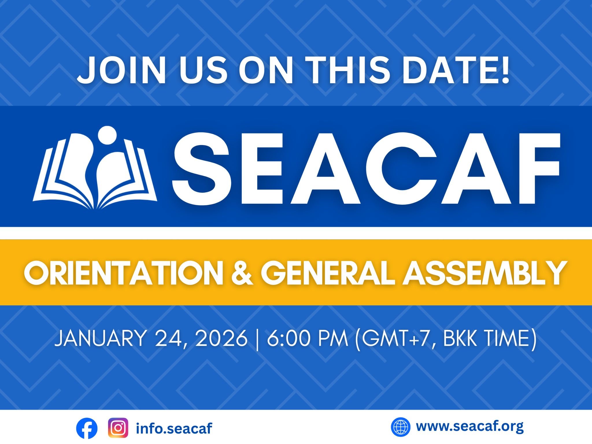Southeast Asia Coalition for Academic Freedom (SEACAF) Orientation and General Assembly