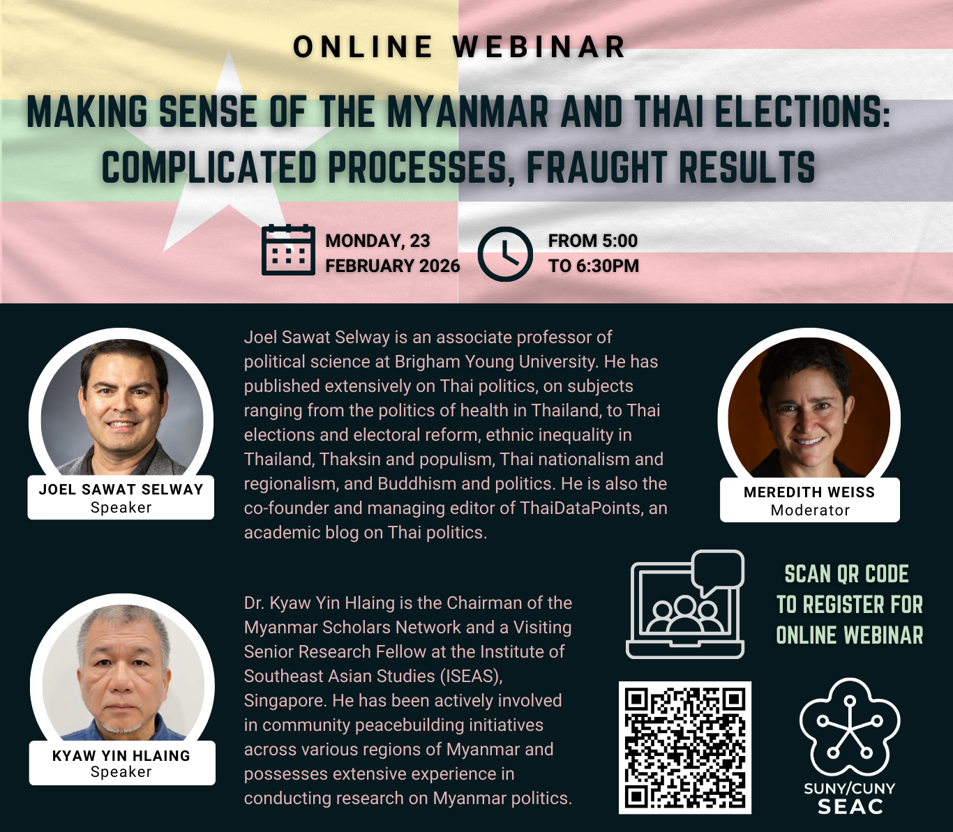 Making Sense of the Myanmar and Thai Elections: Complicated Processes, Fraught Results