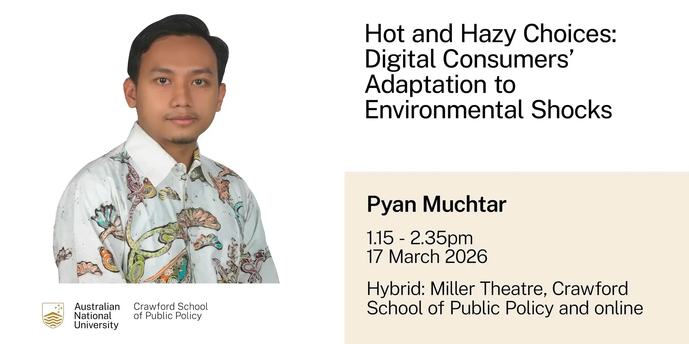 Hot and Hazy Choices: Digital Consumers’ Adaptation to Environmental Shocks