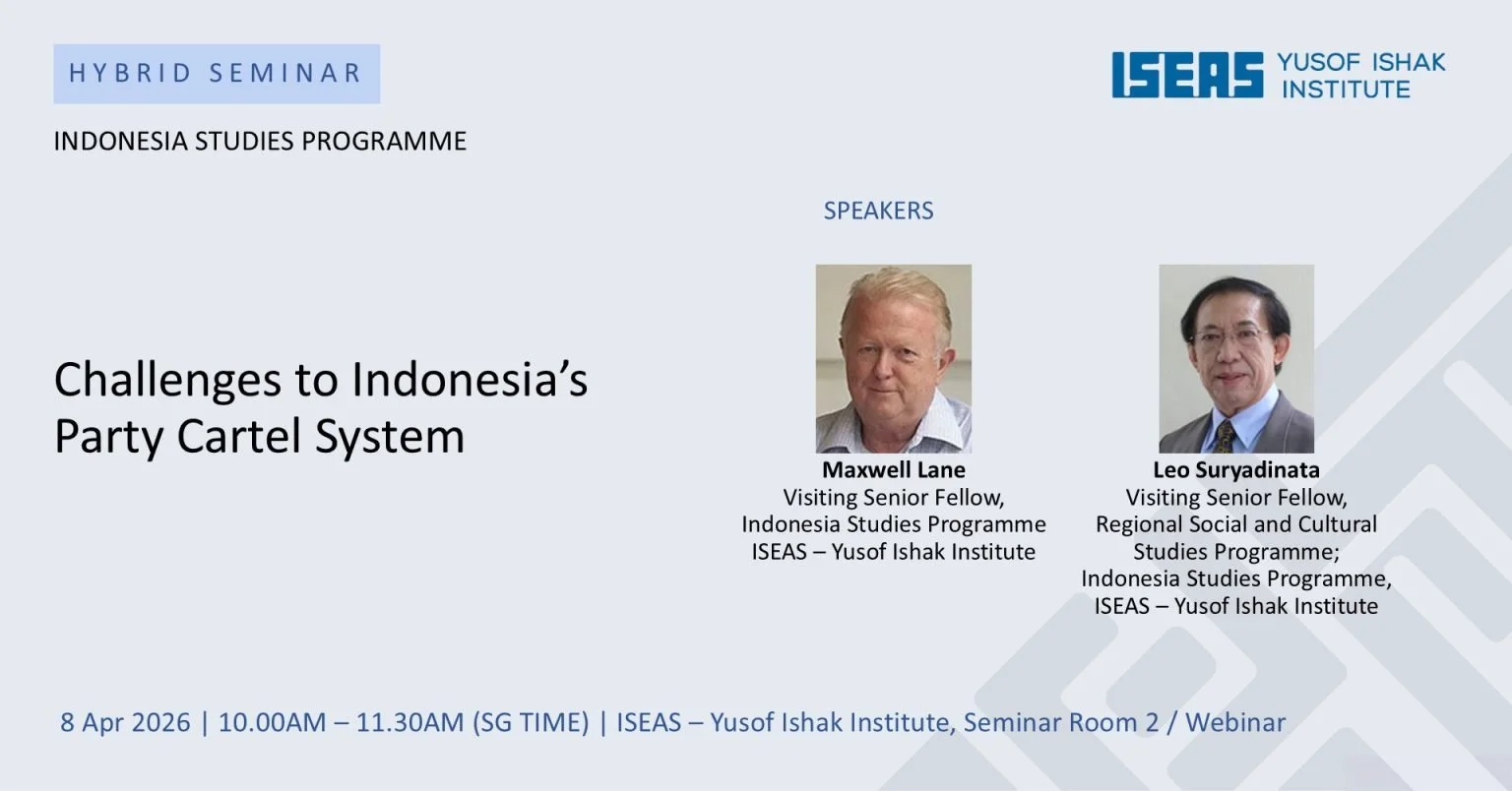 Challenges to Indonesia’s Party Cartel System