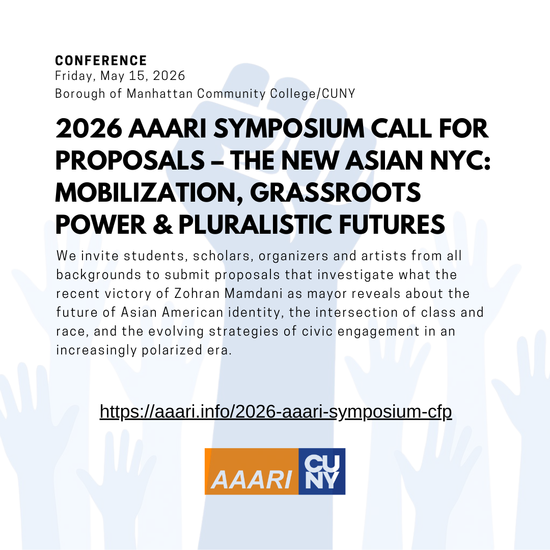 Call for Papers – Asian American / Asian Research Institute 2026 Symposium