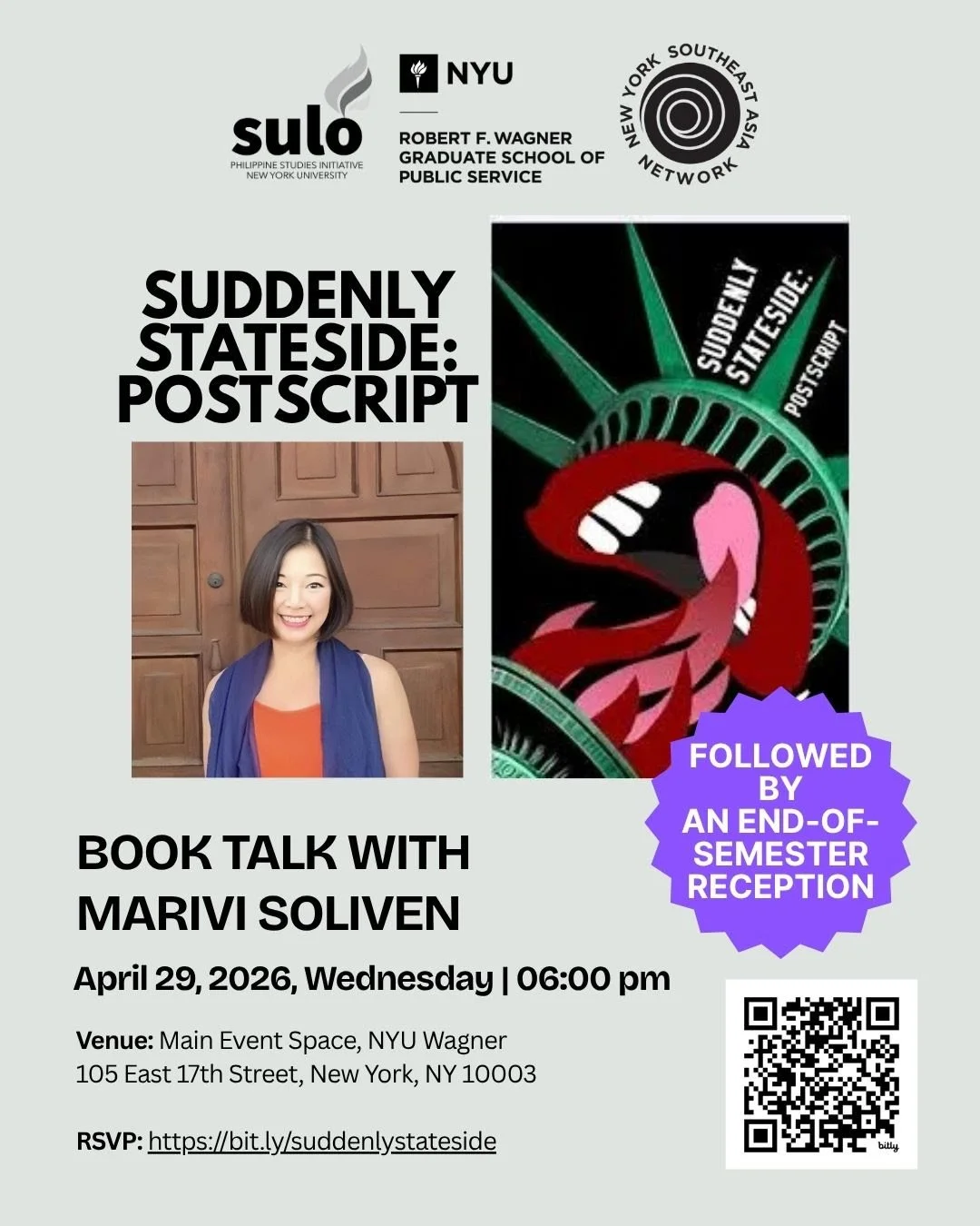 Suddenly Stateside: Postscript and End-of-Semester Reception