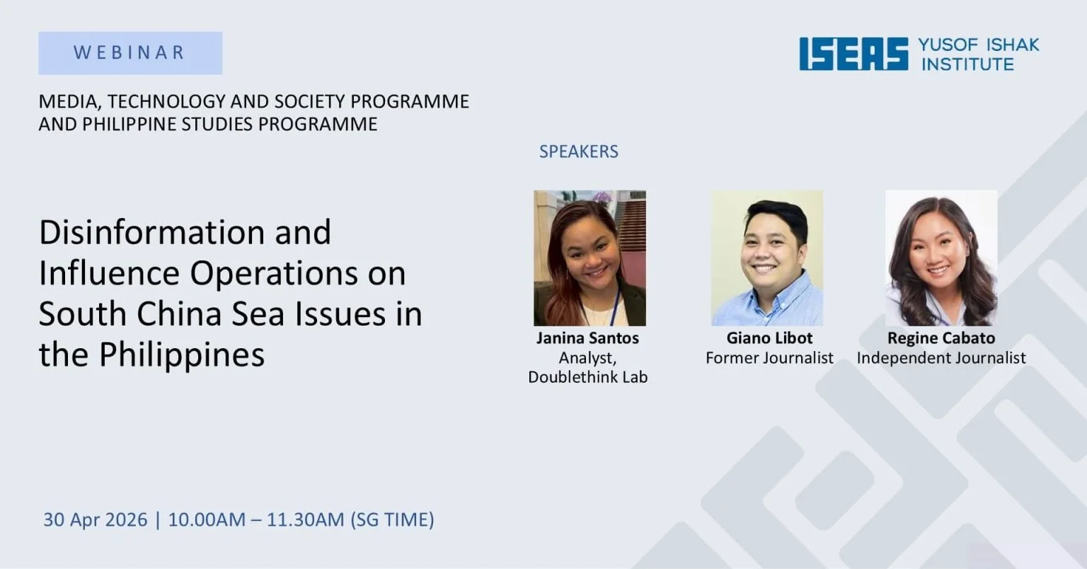 Disinformation and Influence Operations on South China Sea Issues in the Philippines