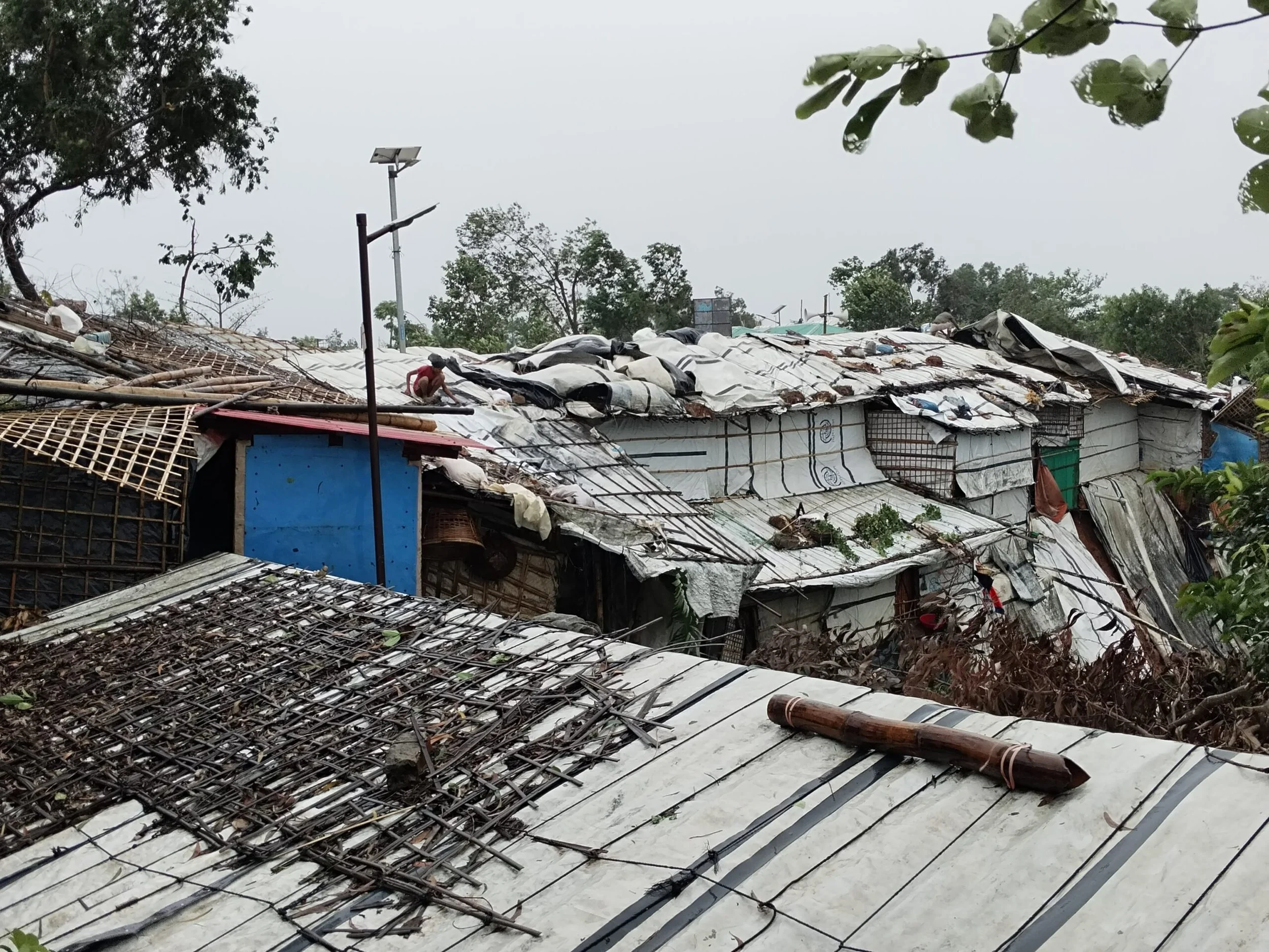 Vulnerable Living Conditions Worsen as Rainy Season Begins in Rohingya Camps