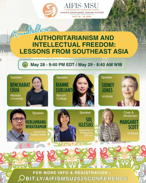 Authoritarianism and Intellectual Freedom: Lessons from Southeast Asia
