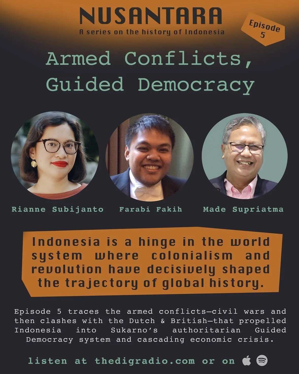 Nusantara: A Series on the History of Indonesia Episode 5 – Armed Conflicts, Guided Democracy