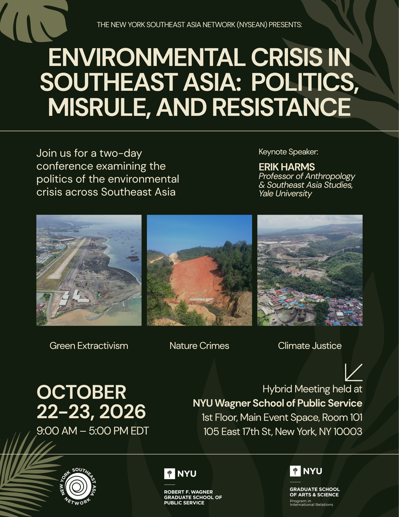 Environmental Crisis in Southeast Asia: Politics, Misrule, and Resistance