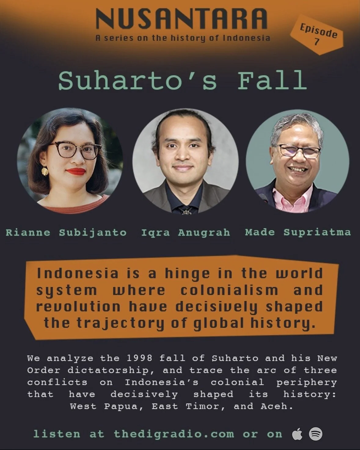 Nusantara: A Series on the History of Indonesia Episode 7 – Suharto’s Fall