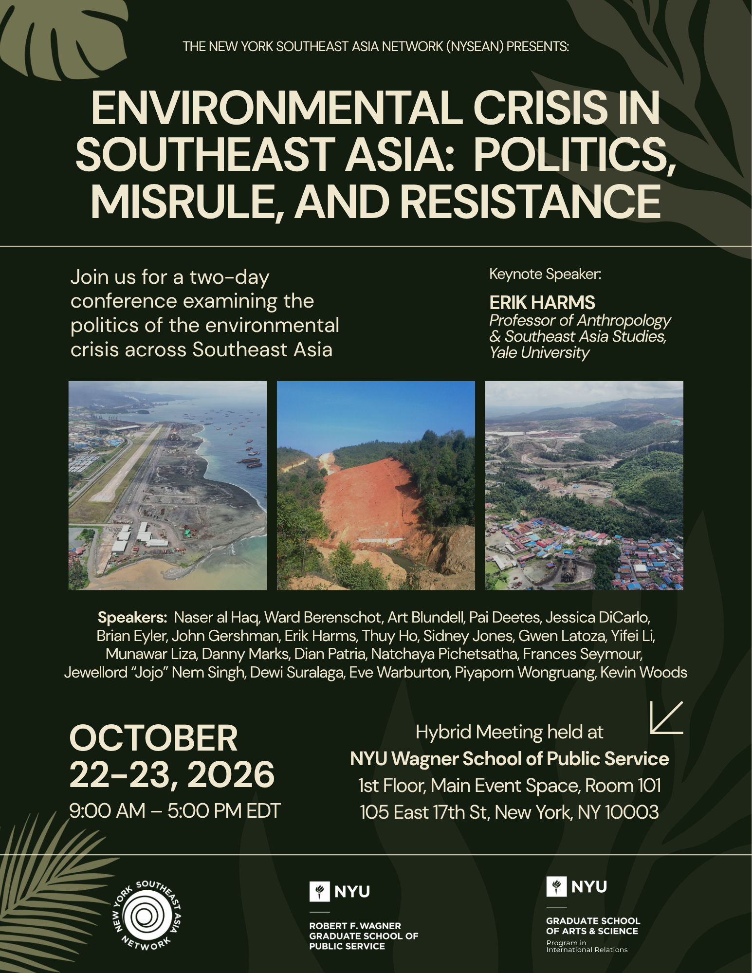 Environmental Crisis in Southeast Asia: Politics, Misrule, and Resistance