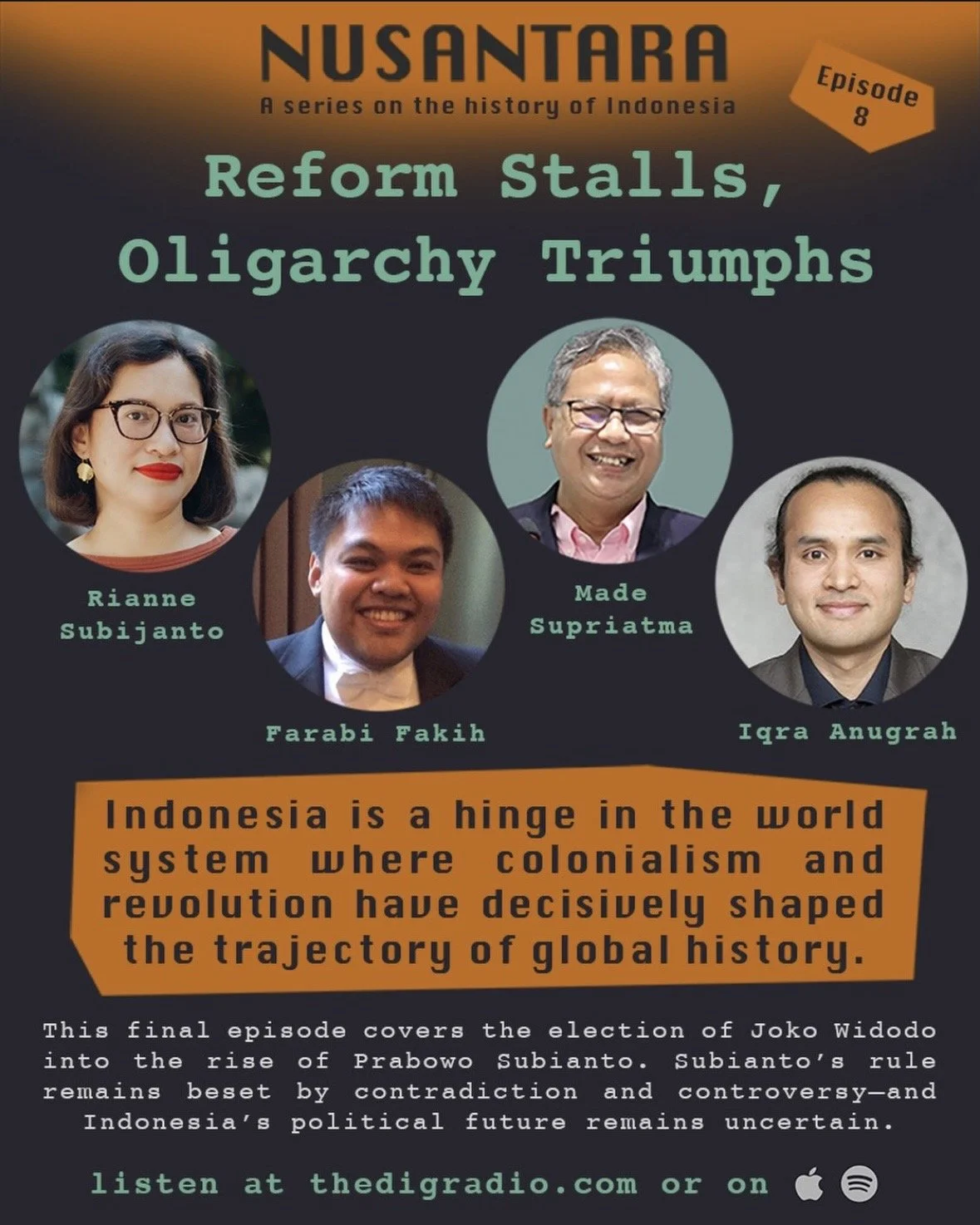 Nusantara: A Series on the History of Indonesia Episode 8 – Reform Stalls, Oligarchy Triumphs