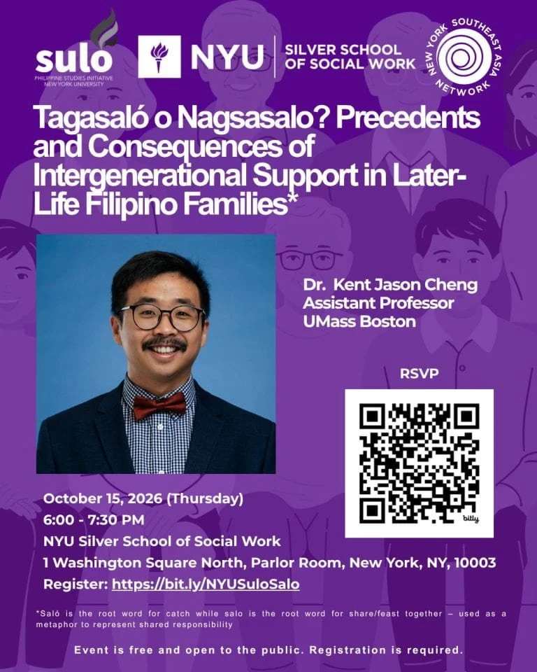 Tagasaló o Nagsasalo? Precedents and Consequences of Intergenerational Support in Later-Life Filipino Families